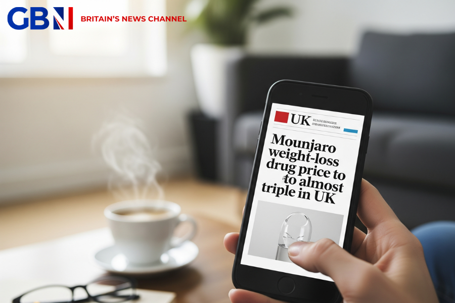 Mounjaro weight-loss drug in the UK.